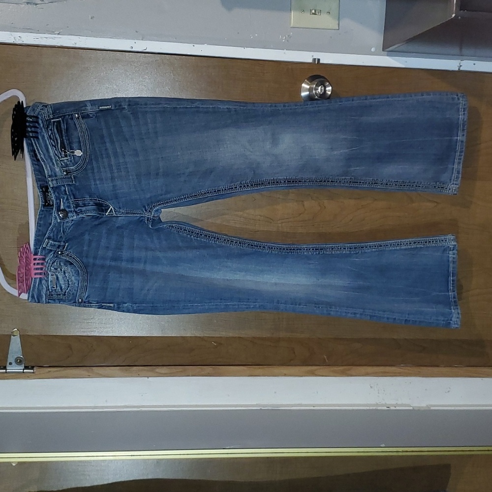 Womens ReRock Bootcut jeans, size 10Short.